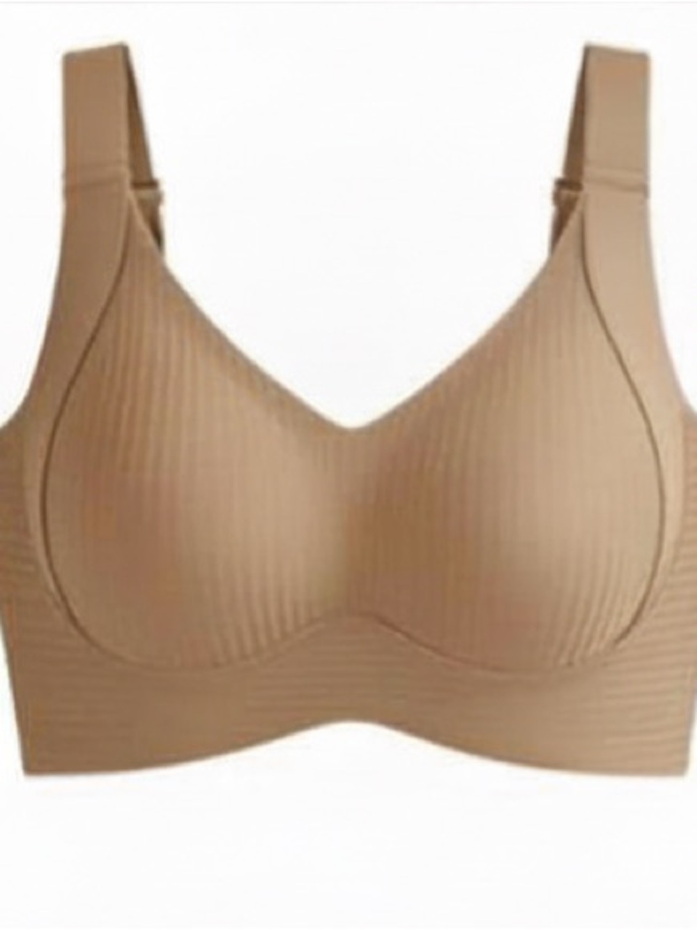 Nude Seamless Wireless Bra
